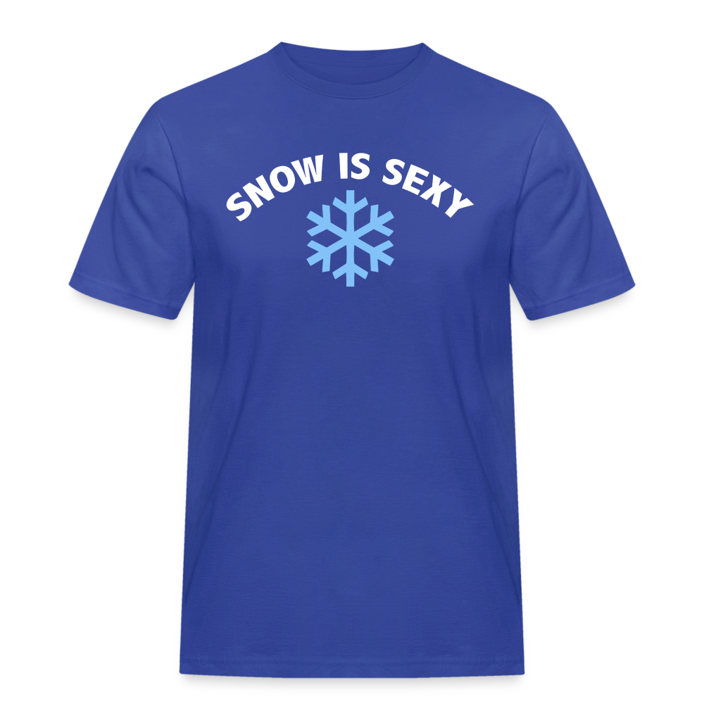 Sexy Snow T-Shirt - Royalblau
