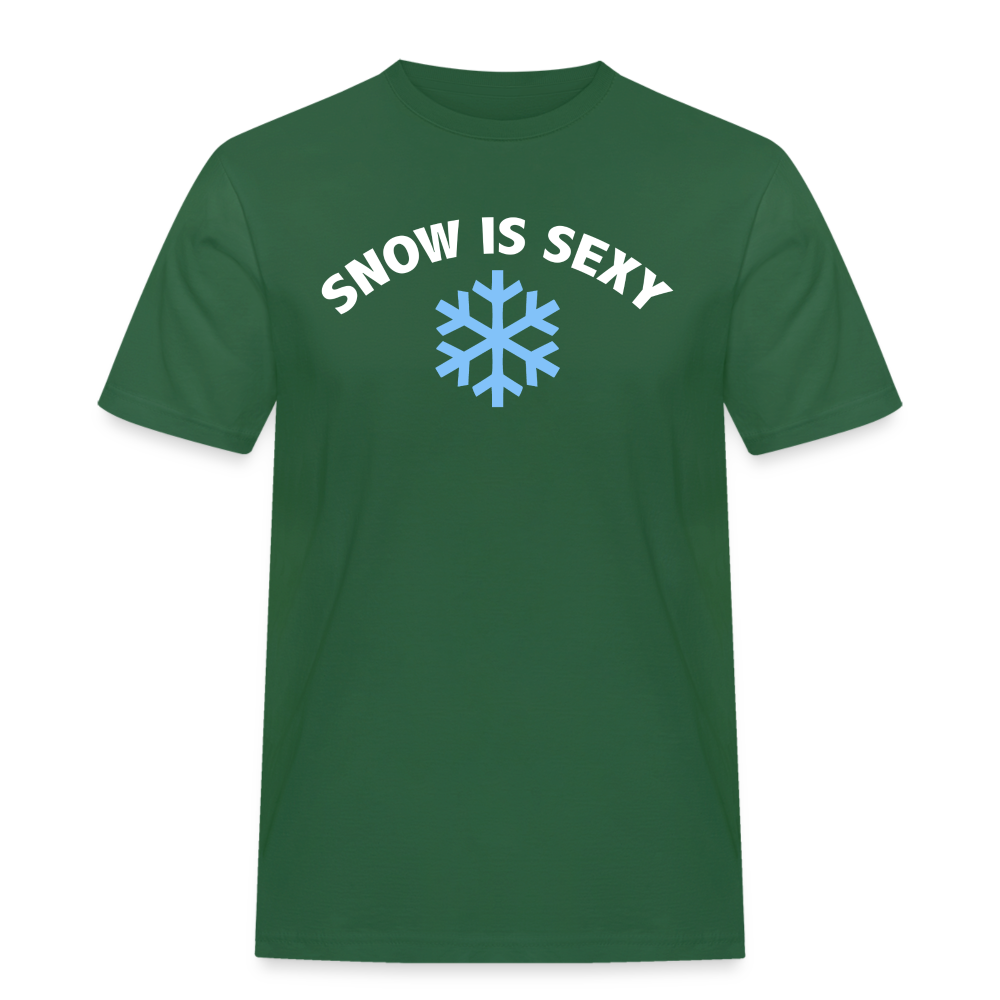 Sexy Snow T-Shirt - Flaschengrün