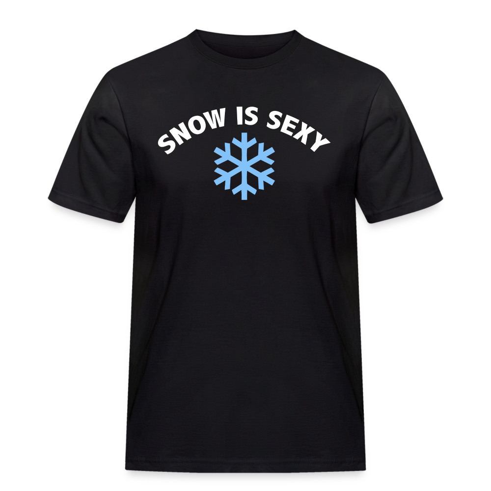 Sexy Snow T-Shirt - Schwarz