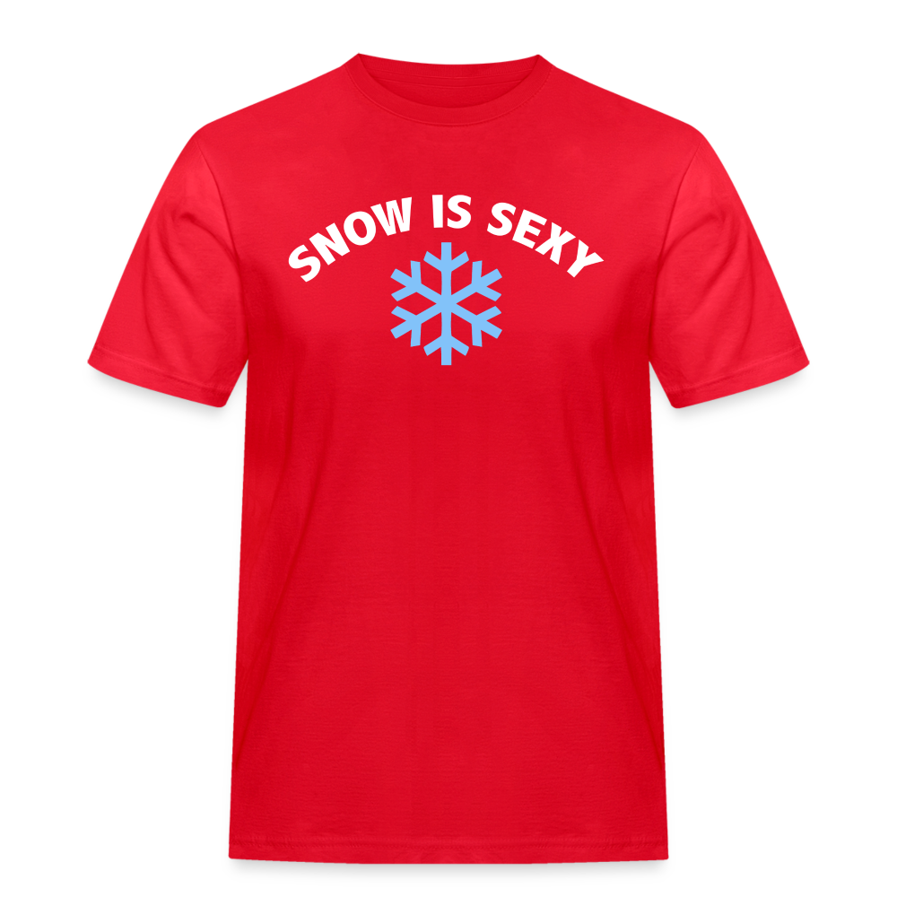 Sexy Snow T-Shirt - Rot