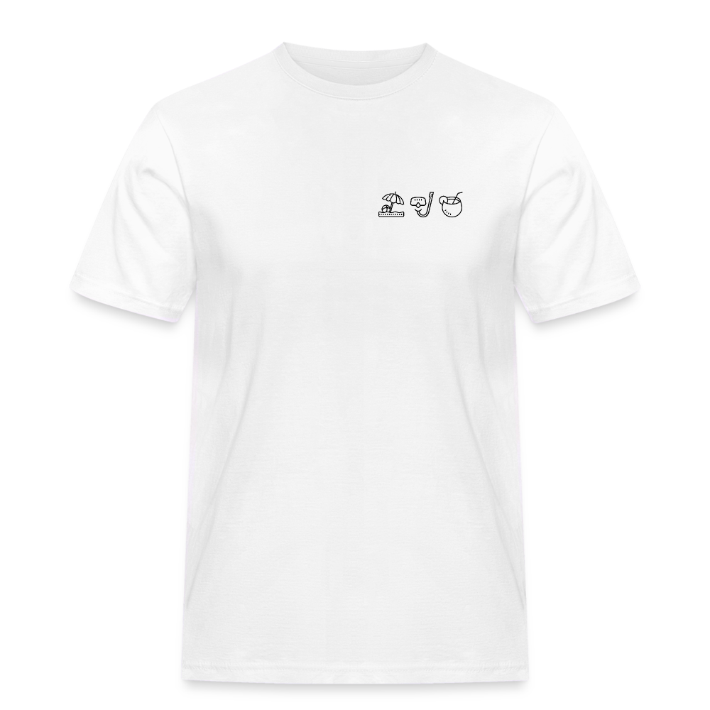 Beach-Drilling Shirt - white