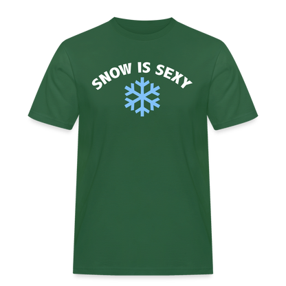 Sexy Snow T-Shirt - Flaschengrün