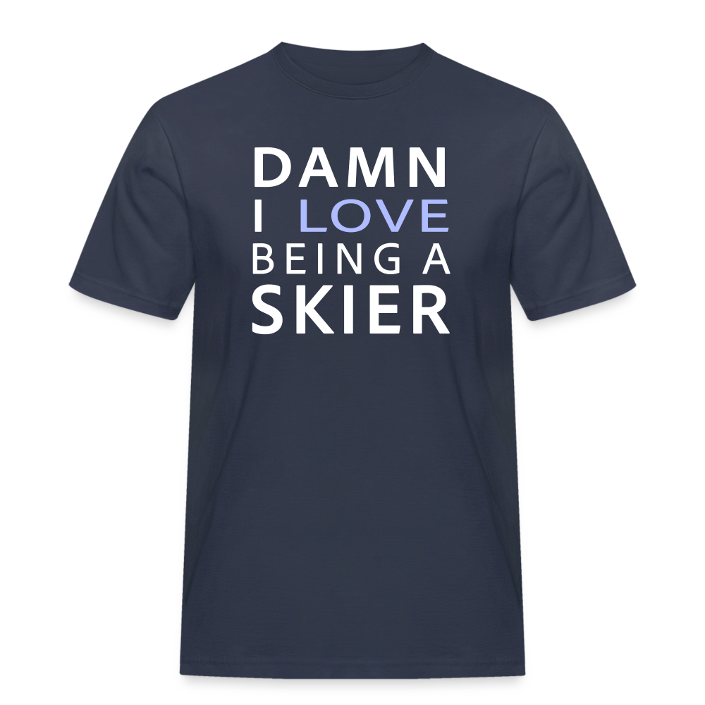 Skier T-Shirt - Navy