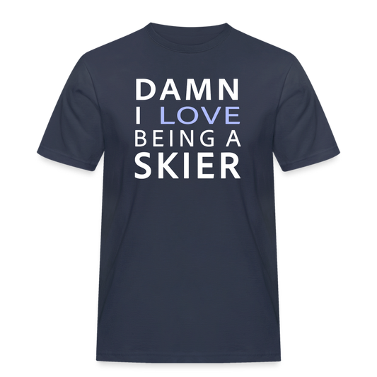 Skier T-Shirt - Navy