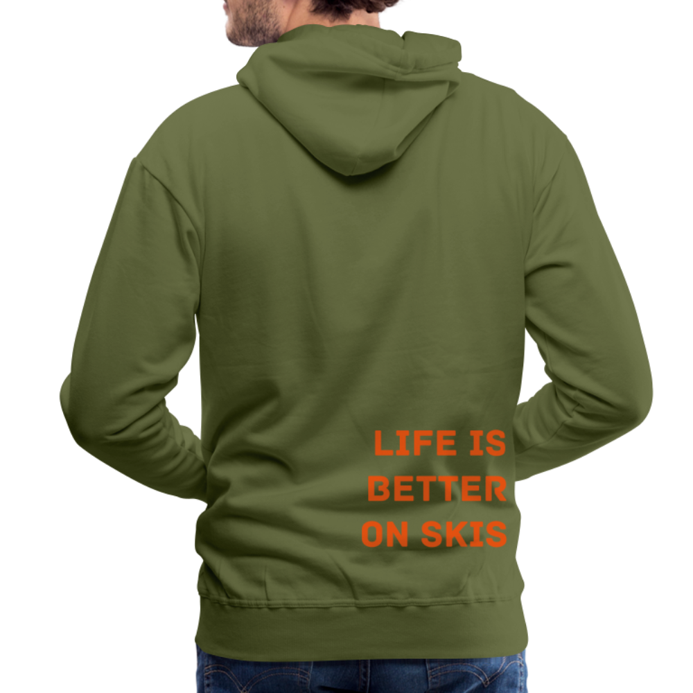 Life is better on skis 2 Hoodie