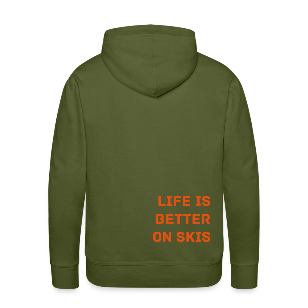 Life is better on skis 2 Hoodie