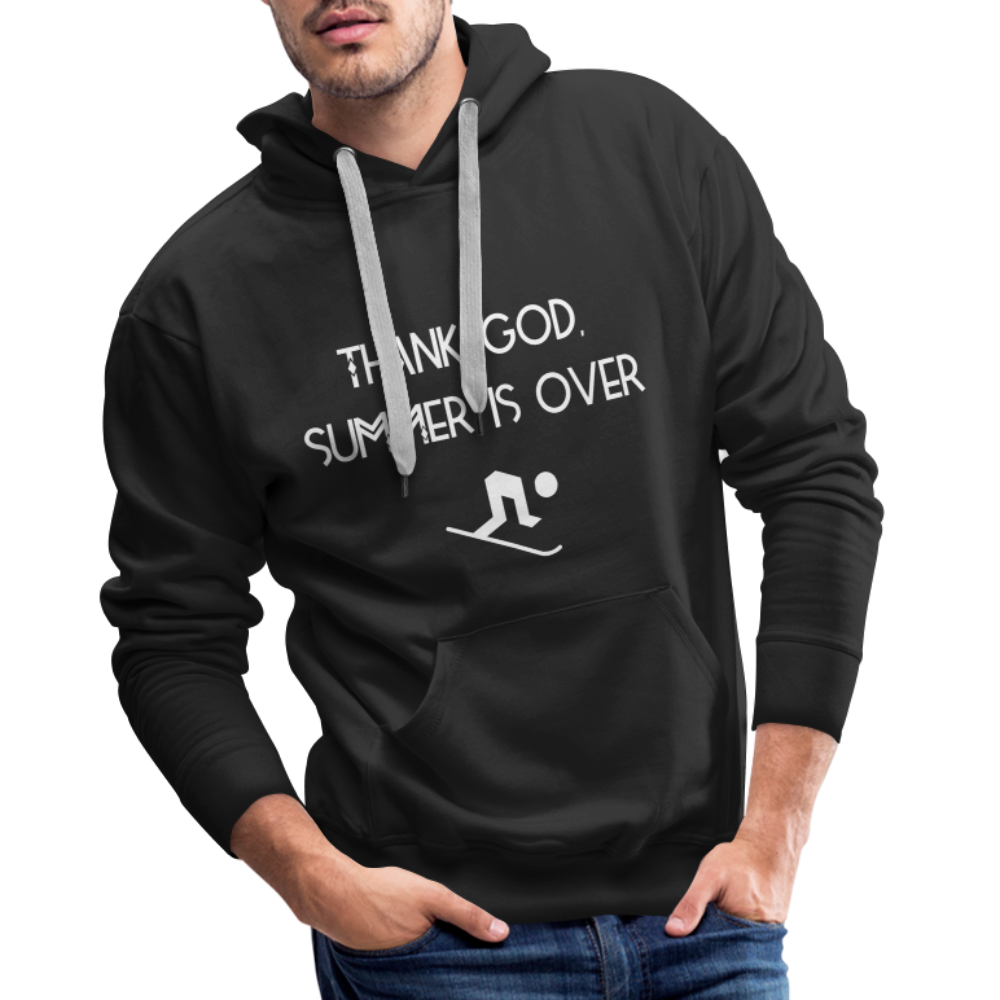 Thank God, summer is over Hoodie - black