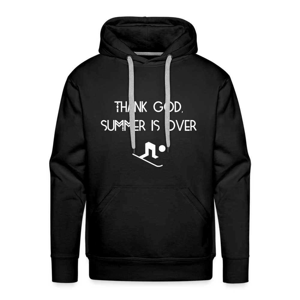 Thank God, summer is over Hoodie - black