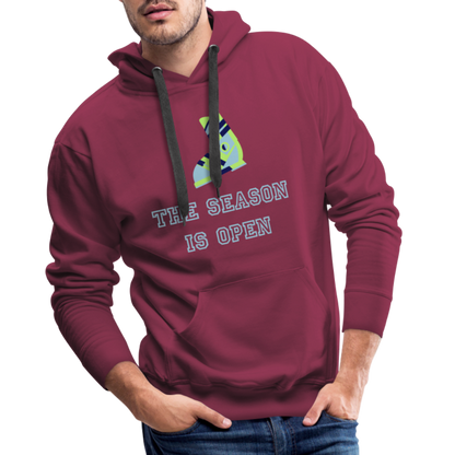 The season is open Hoodie - Bordeaux