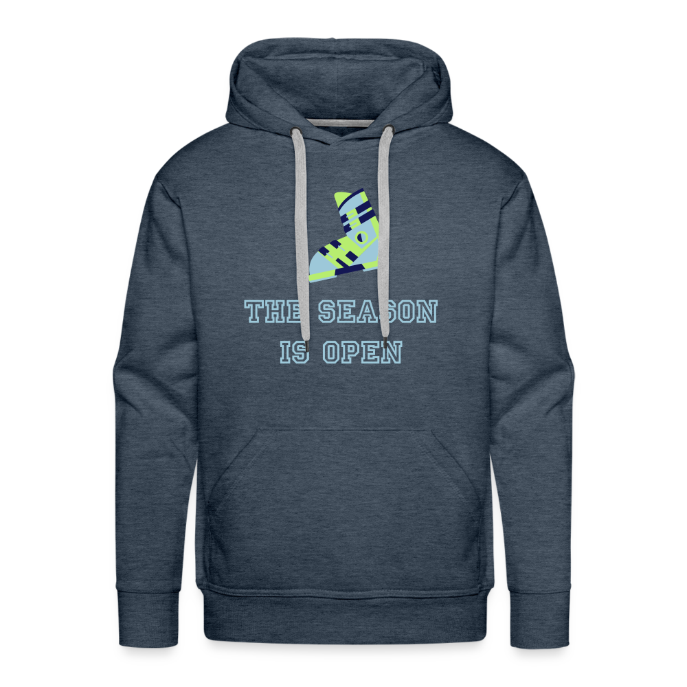 The season is open Hoodie - Jeansblau