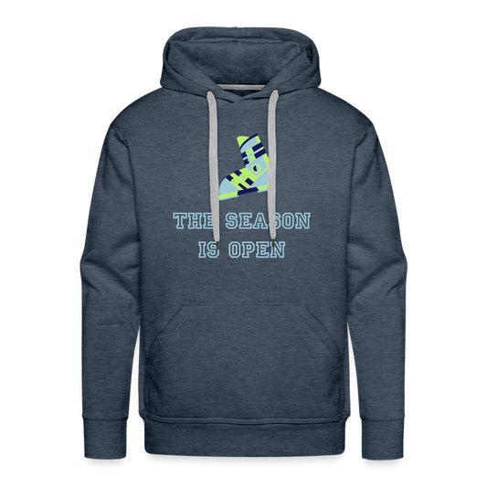 The season is open Hoodie - Jeansblau