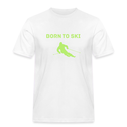 Born to Ski T-Shirt - weiß