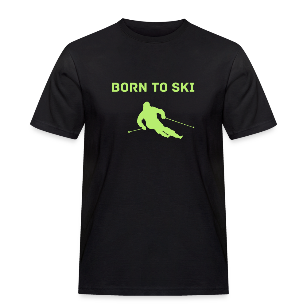 Born to Ski T-Shirt - Schwarz