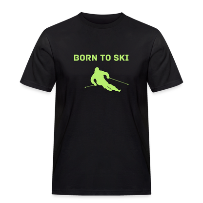 Born to Ski T-Shirt - Schwarz