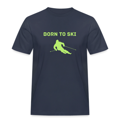 Born to Ski T-Shirt - Navy