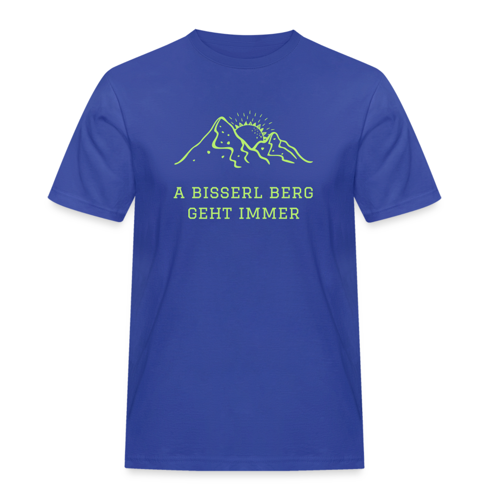 A bisserl Berg T-Shirt - Royalblau