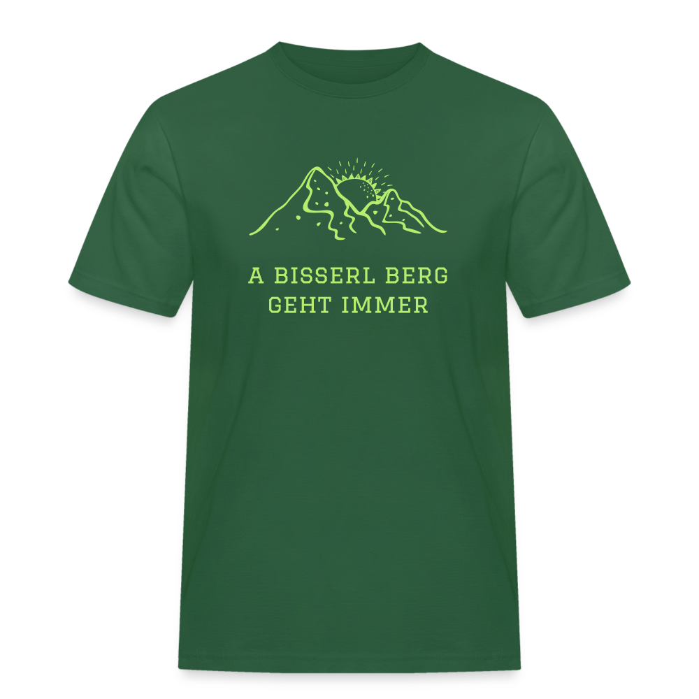 A bisserl Berg T-Shirt - Flaschengrün