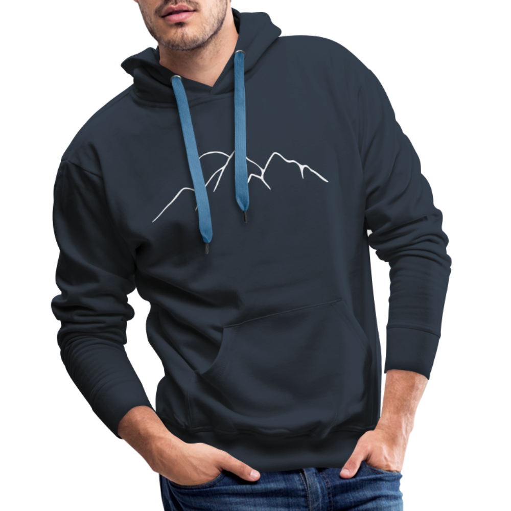 Happiest in the mountains Hoodie - Navy