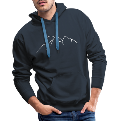 Happiest in the mountains Hoodie - Navy