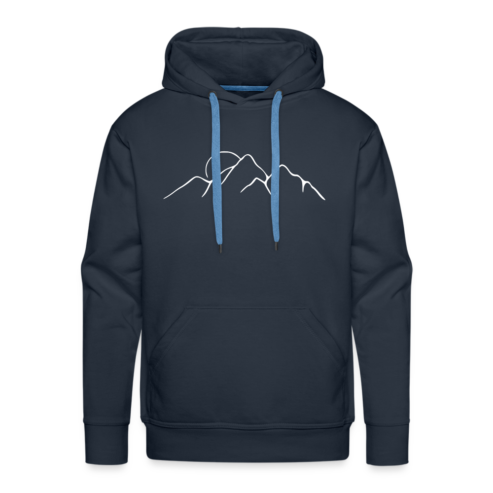 Happiest in the mountains Hoodie - Navy