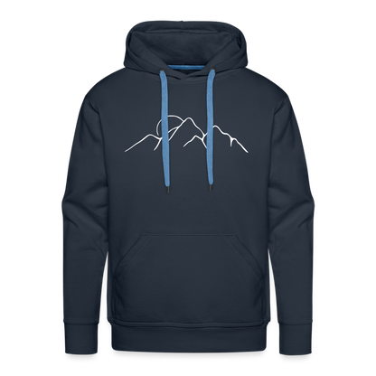 Happiest in the mountains Hoodie - Navy