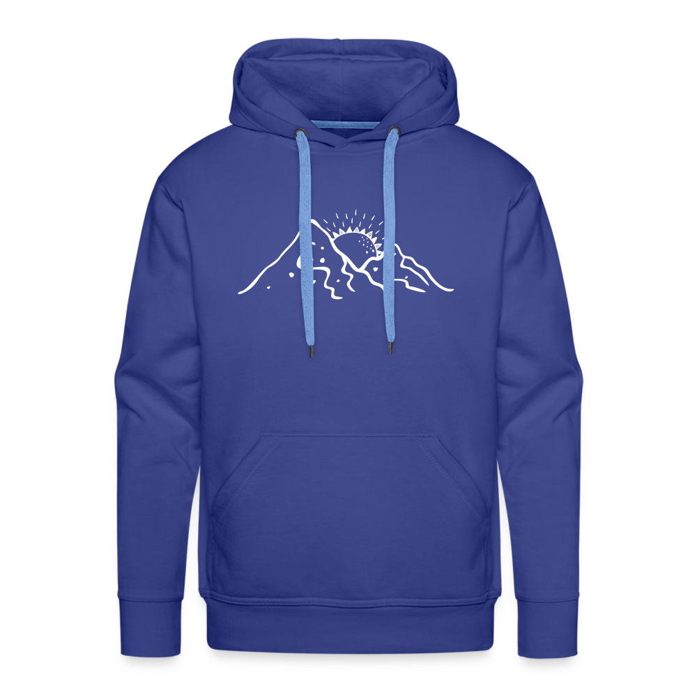 Life is better in the mountains Hoodie - Königsblau