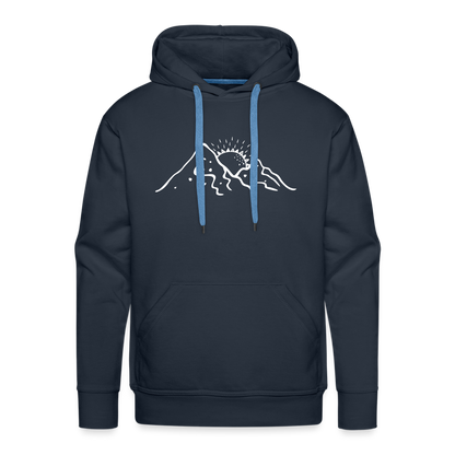Life is better in the mountains Hoodie - Navy