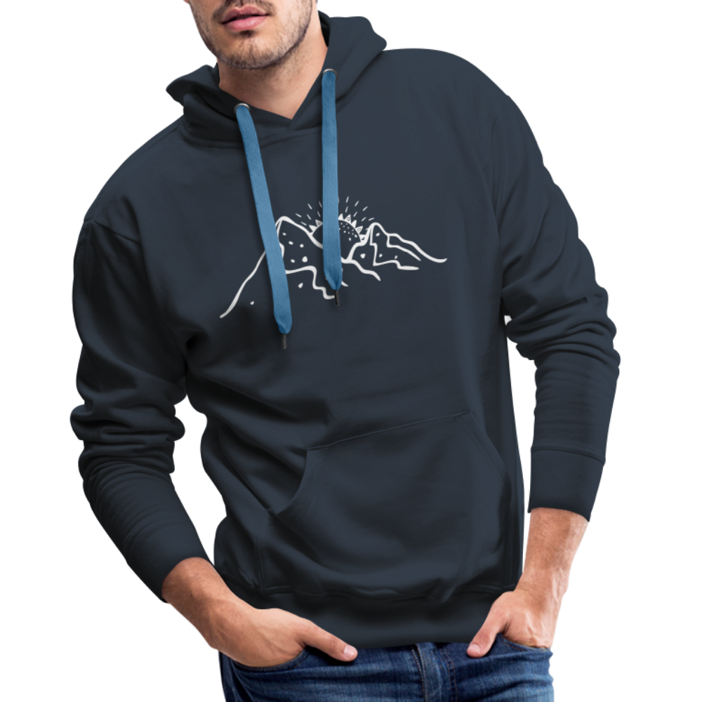 Life is better in the mountains Hoodie - Navy