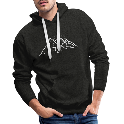 Life is better in the mountains Hoodie - Anthrazit