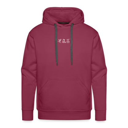 Nothing beats skiing 2 Hoodie - Bordeaux