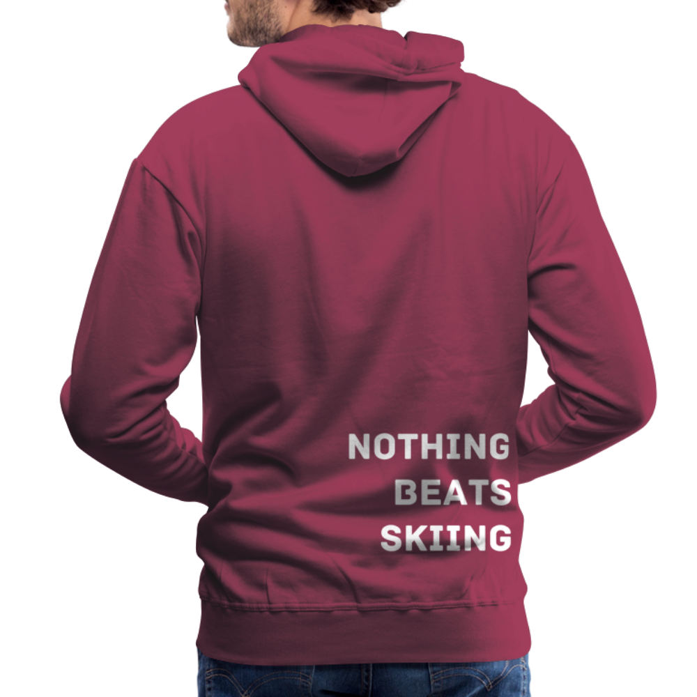 Nothing beats skiing 2 Hoodie - Bordeaux