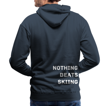 Nothing beats skiing 2 Hoodie - Navy