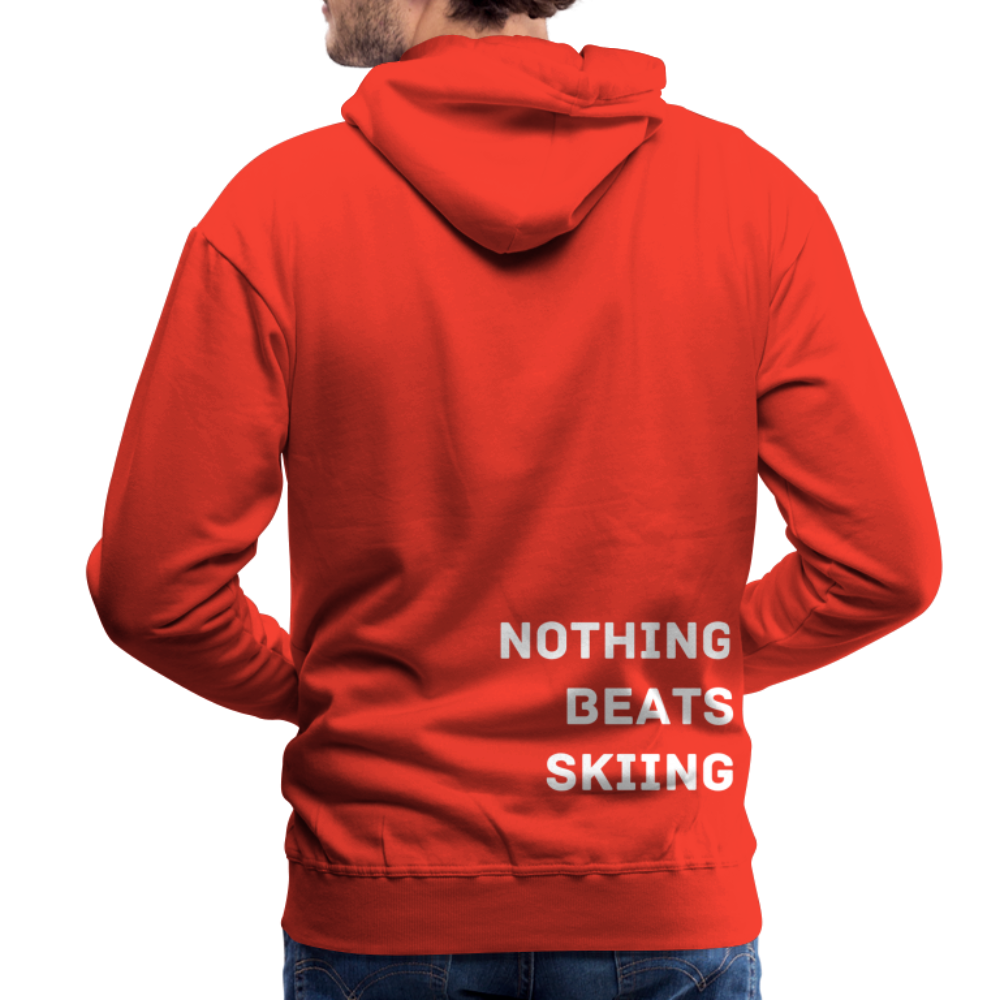 Nothing beats skiing 2 Hoodie - Rot