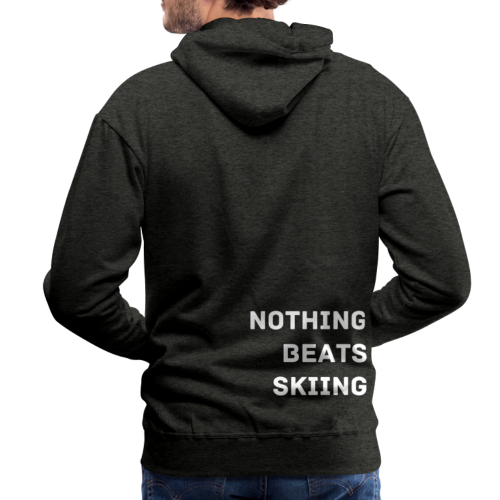 Nothing beats skiing 2 Hoodie - Anthrazit
