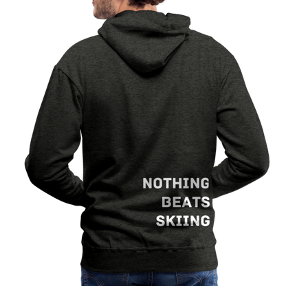 Nothing beats skiing 2 Hoodie - Anthrazit