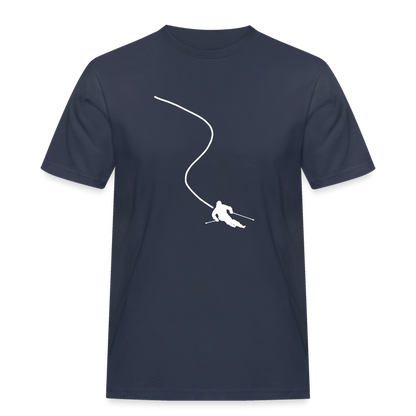 Skiing T-Shirt - Navy