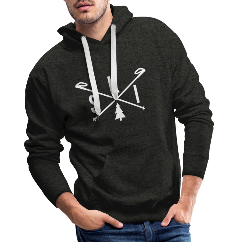 Happiest on the slopes Hoodie - Anthrazit