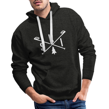 Happiest on the slopes Hoodie - Anthrazit