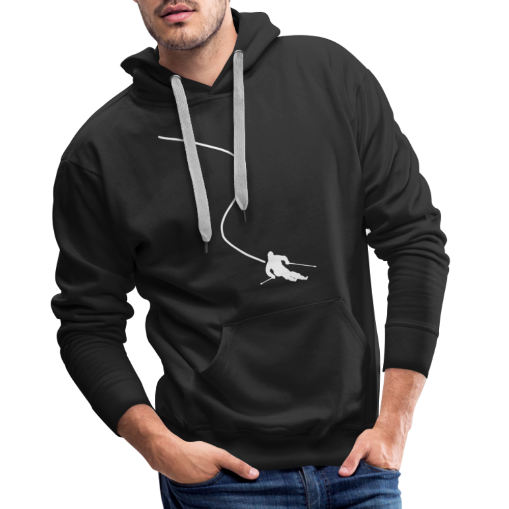 Life is better on skis 2 Hoodie - Schwarz