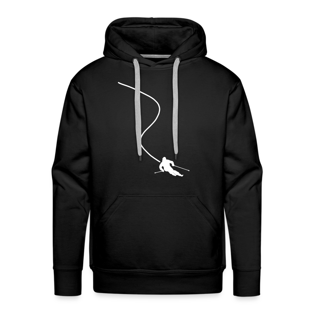 Life is better on skis 2 Hoodie - Schwarz