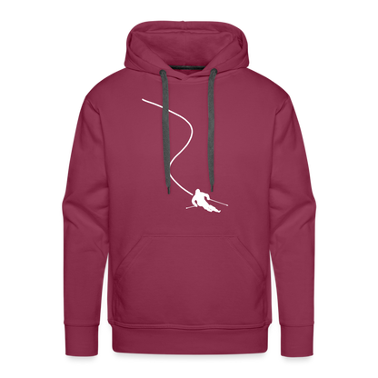 Life is better on skis 2 Hoodie - Bordeaux