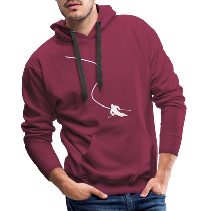 Life is better on skis 2 Hoodie - Bordeaux