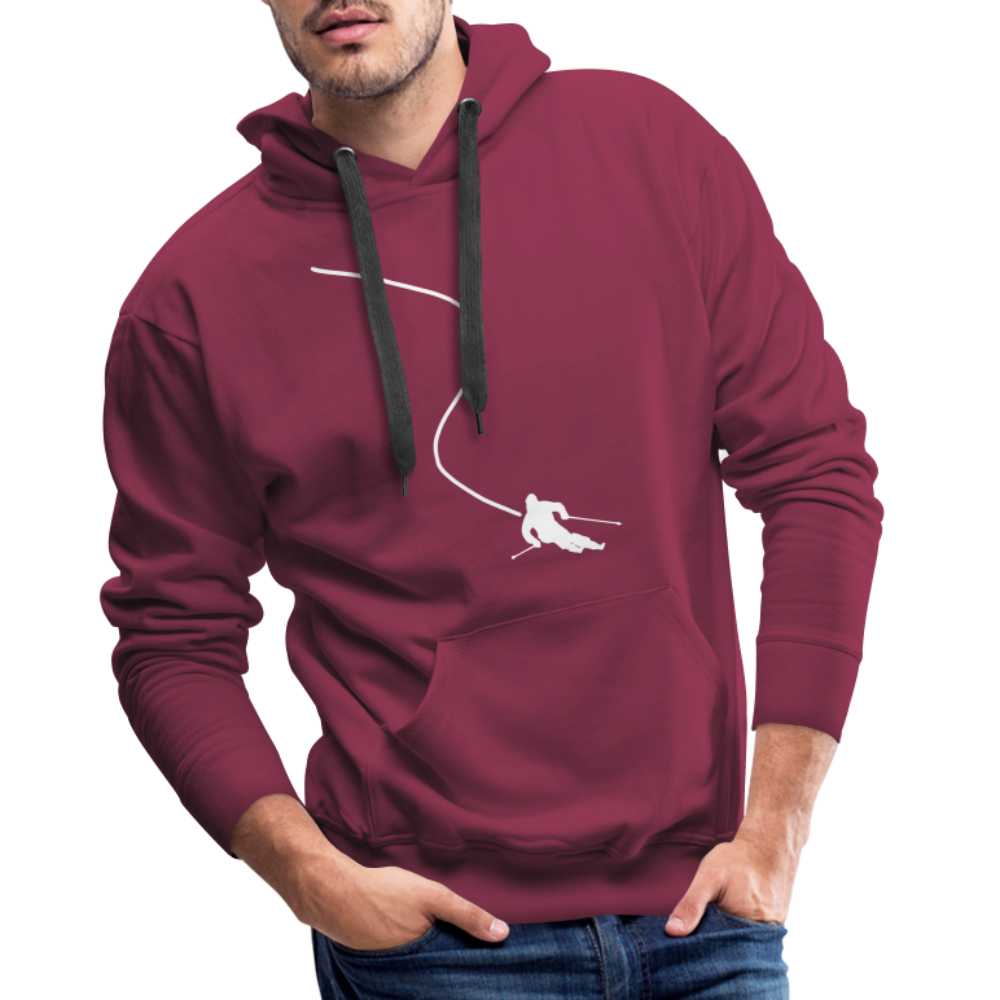 Life is better on skis 2 Hoodie - Bordeaux