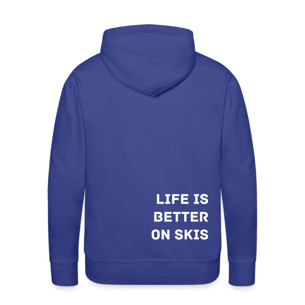 Life is better on skis 2 Hoodie - Königsblau