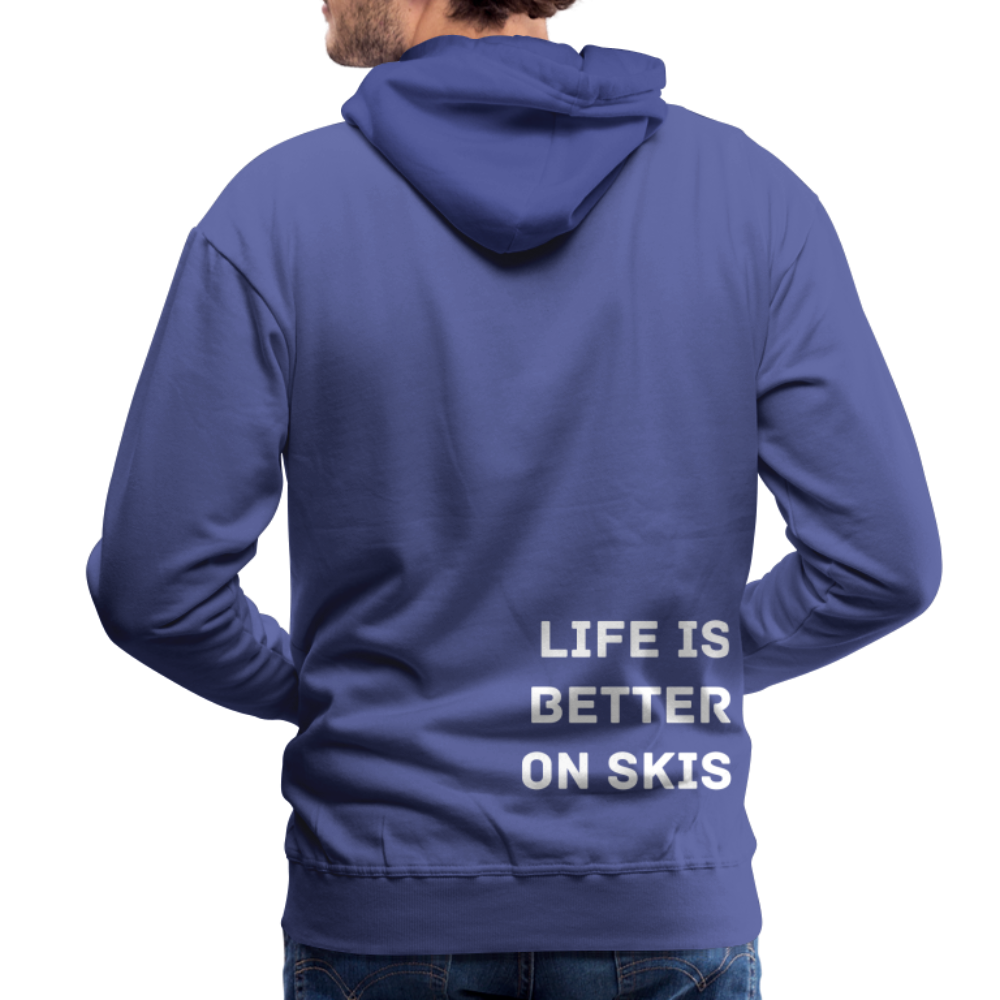 Life is better on skis 2 Hoodie - Königsblau