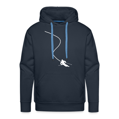 Life is better on skis 2 Hoodie - Navy