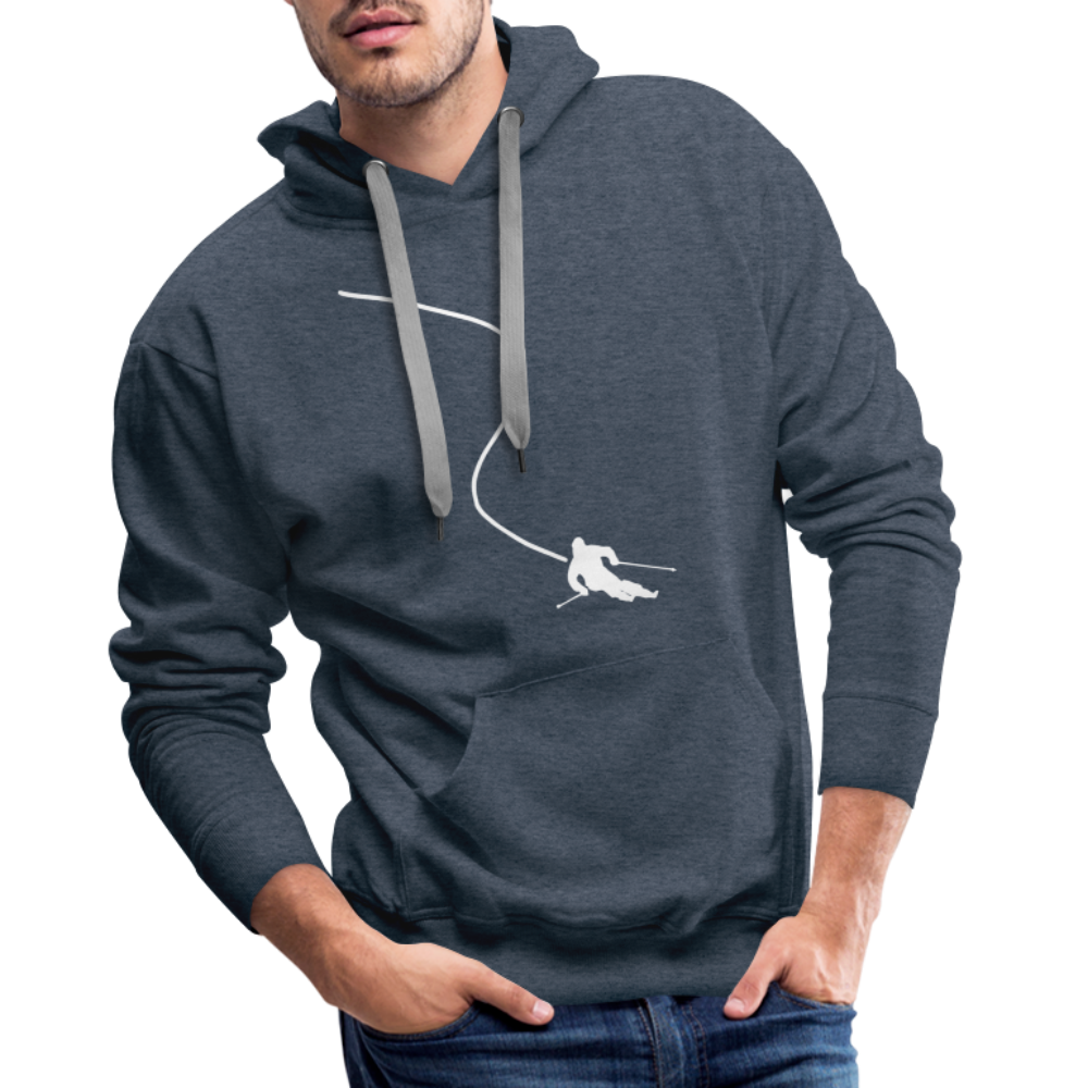 Life is better on skis 2 Hoodie - Jeansblau