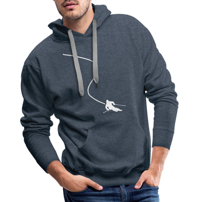 Life is better on skis 2 Hoodie - Jeansblau