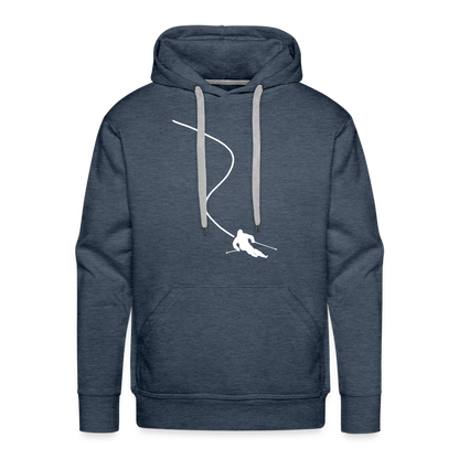 Life is better on skis 2 Hoodie - Jeansblau