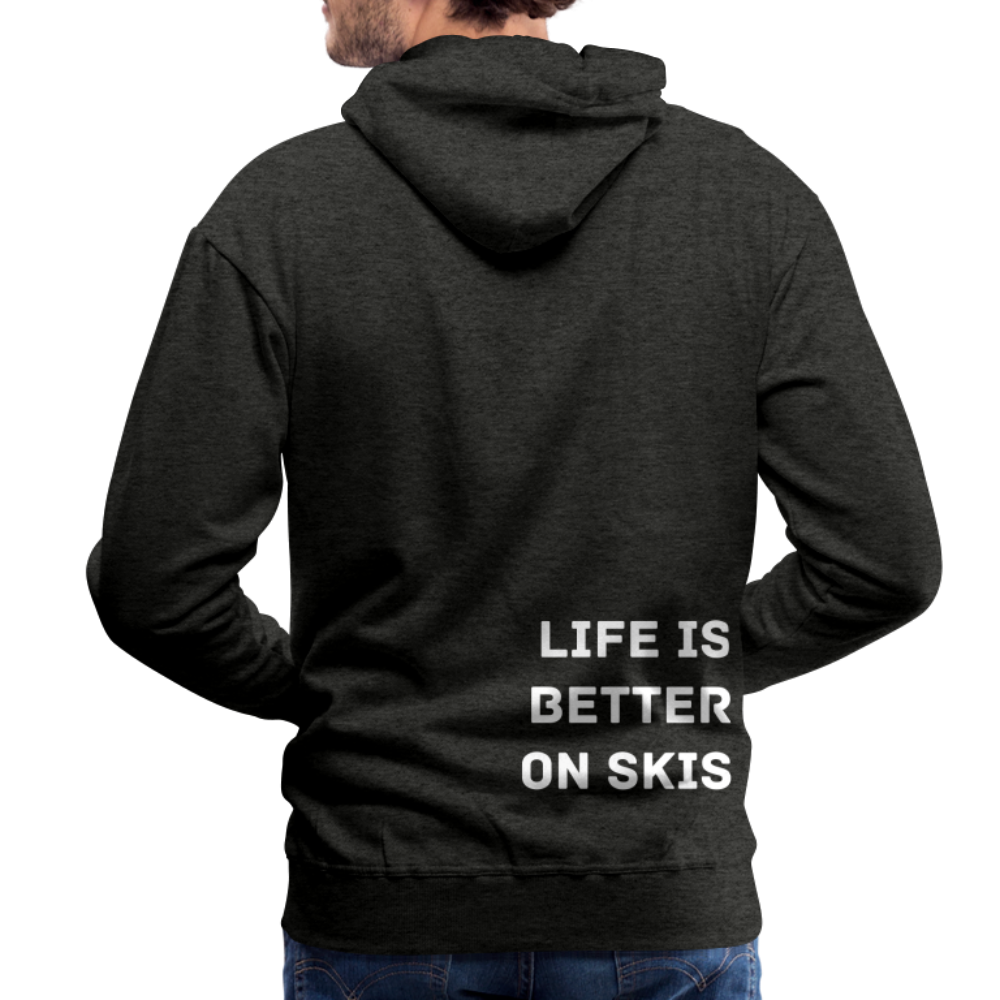 Life is better on skis 2 Hoodie - Anthrazit